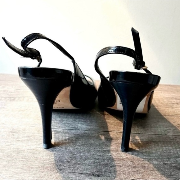 Cole Haan Patent Leather Retro Heels - Picture 3 of 8